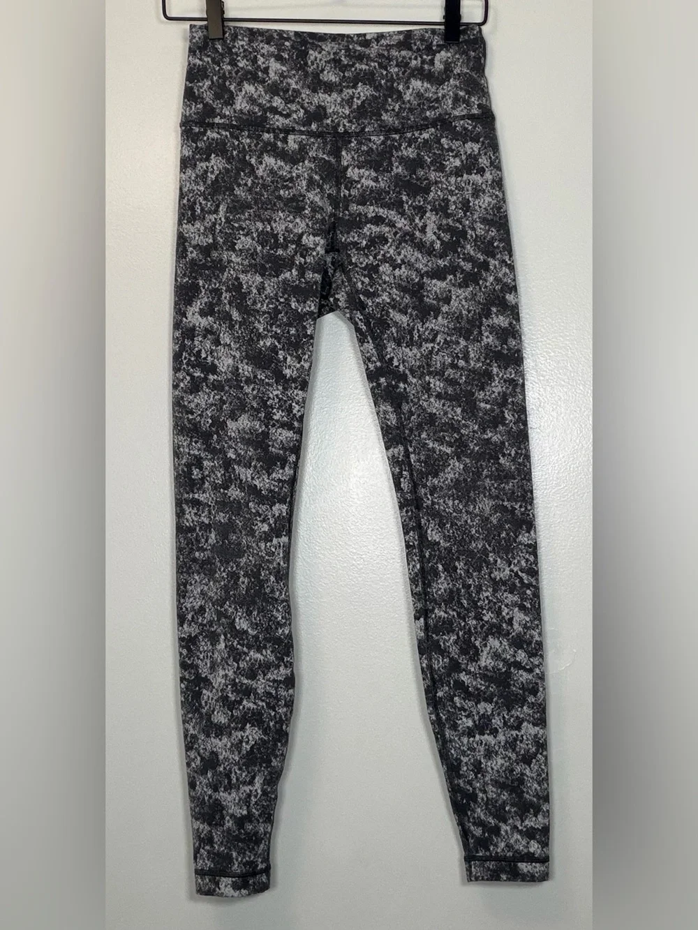 lululemon athletica Grey Marbled High-Rise Leggings